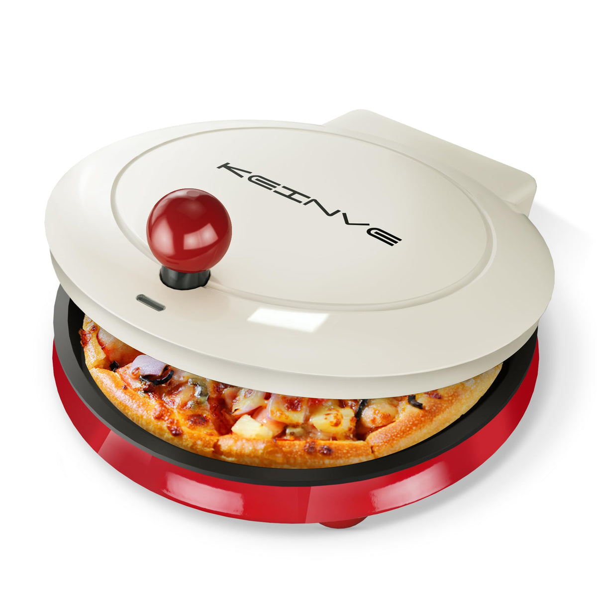 KEINVE parrilla para pizza placa antiadherente 8.5 pulgadas para hornear sin pegar.