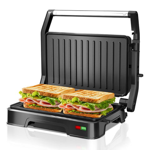 KEINVE prensa sándwich dos rebanadas para sándwiches crujientes y dorados.