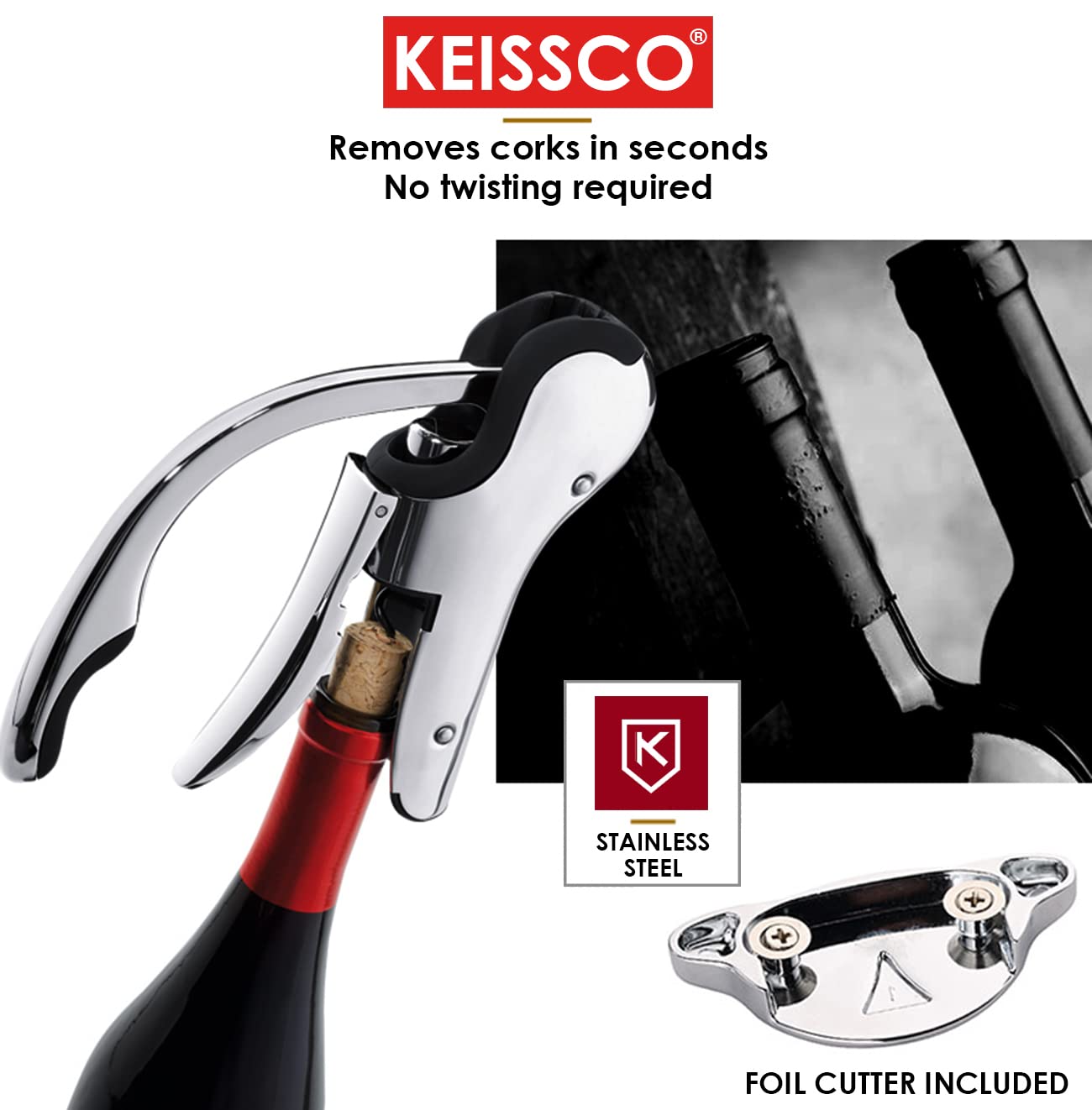 Keissco llega en caja de regalo duradera para sorprender.