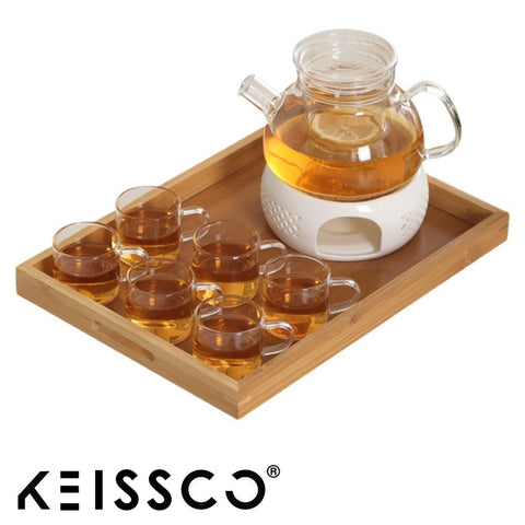 KEISSCO calentador cerámico con cojin, protección para teteras delicadas.