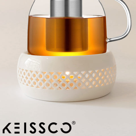 KEISSCO calentador para uso en mesa, ideal para casa o oficina.