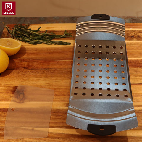 KEISSCO colador multifunción para pasta, uso versátil para espaguetis y spaetzle.