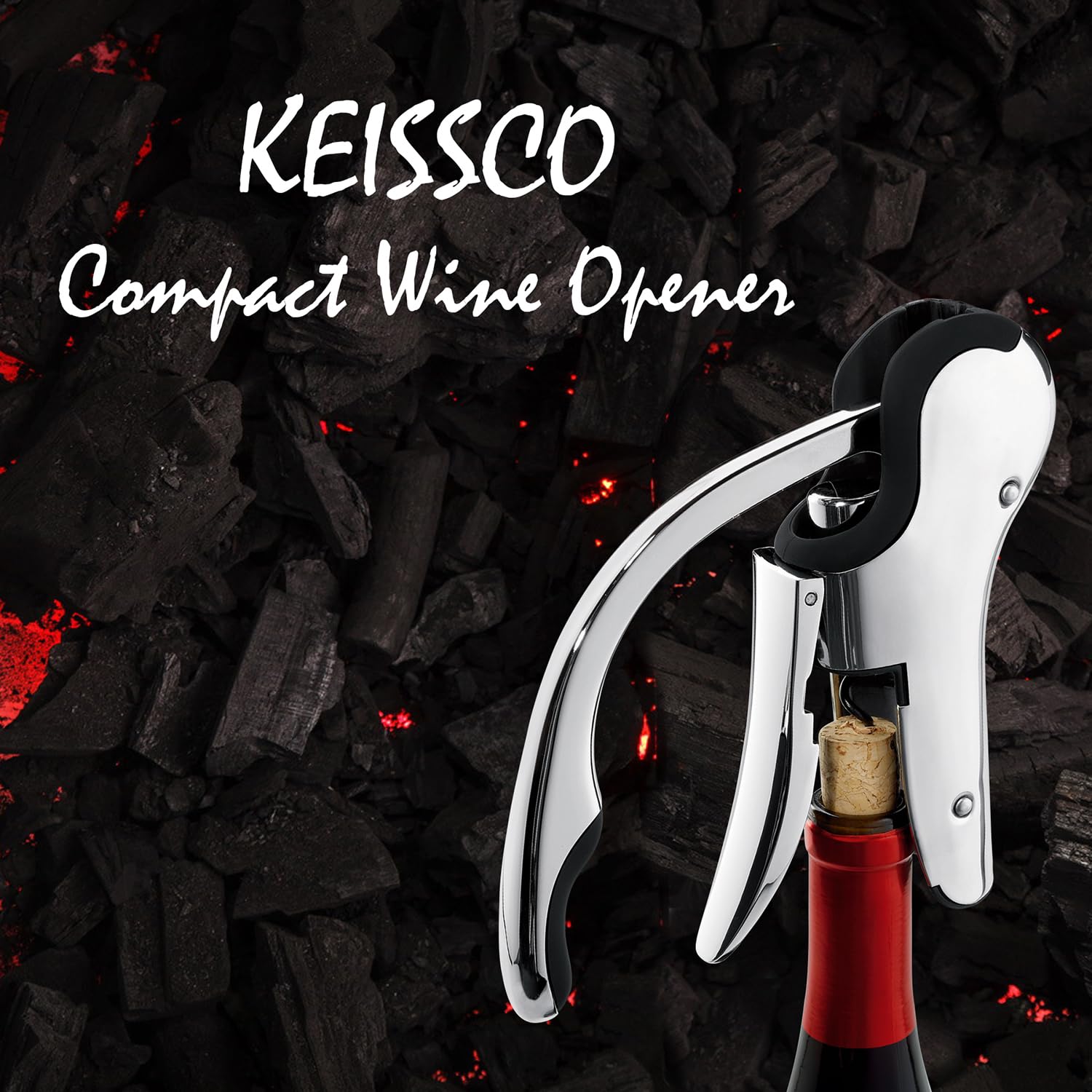 KEISSCO Cortador de lámina inoxidable para retirar tapas con precisión