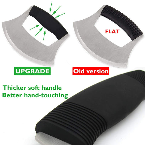 KEISSCO Cortador de pizza con rueda ergonómica para cortes uniformes.