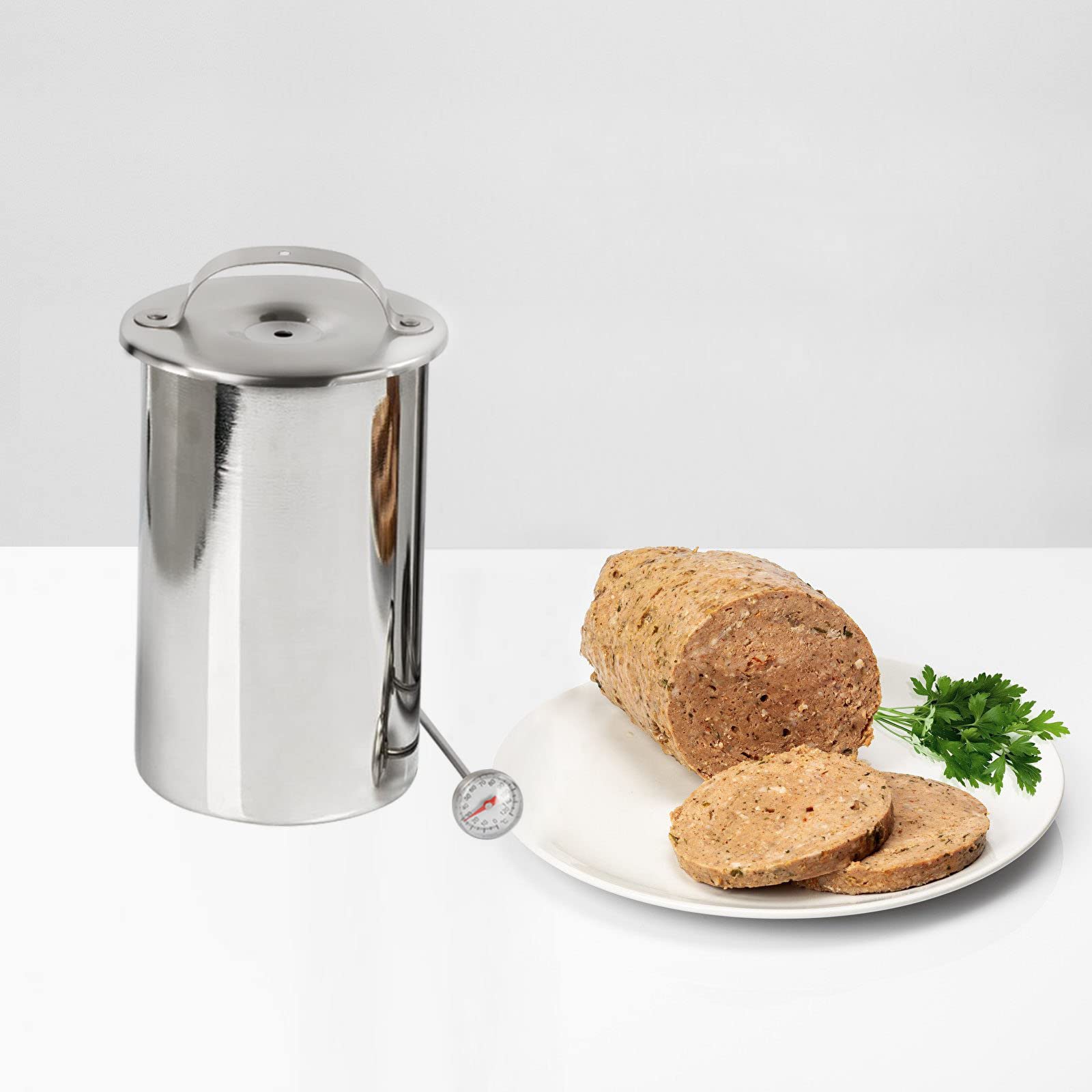 KEISSCO Ham Maker, altura de 6,5 pulgadas, diseño compacto para encimeras pequeñas.