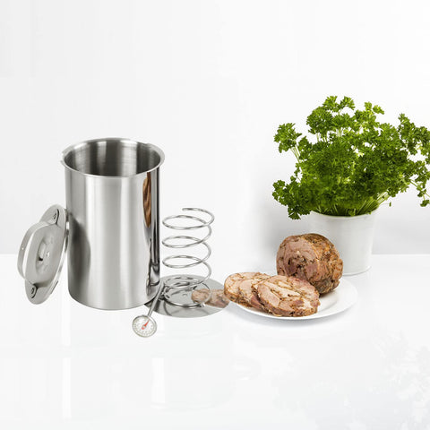 KEISSCO Ham Maker, capacidad 1,5 L, ideal para jamón y hamburguesas caseras.