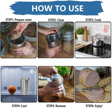 KEISSCO Ham Maker, usos versátiles, ideal para jamón, tocino y recetas caseras.