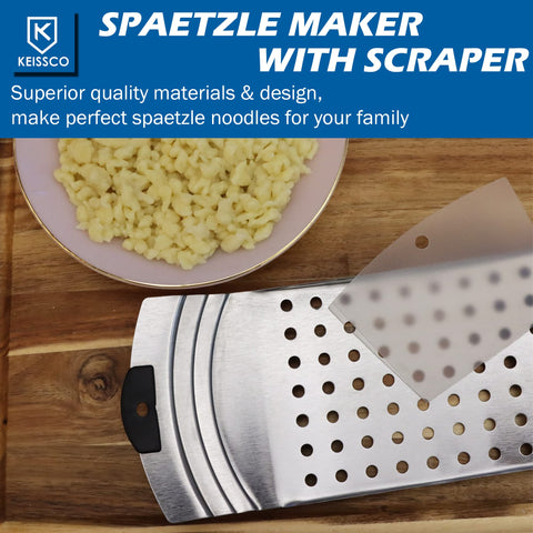 KEISSCO utensilio lavable en lavavajillas, limpieza sin esfuerzo tras cocinar.