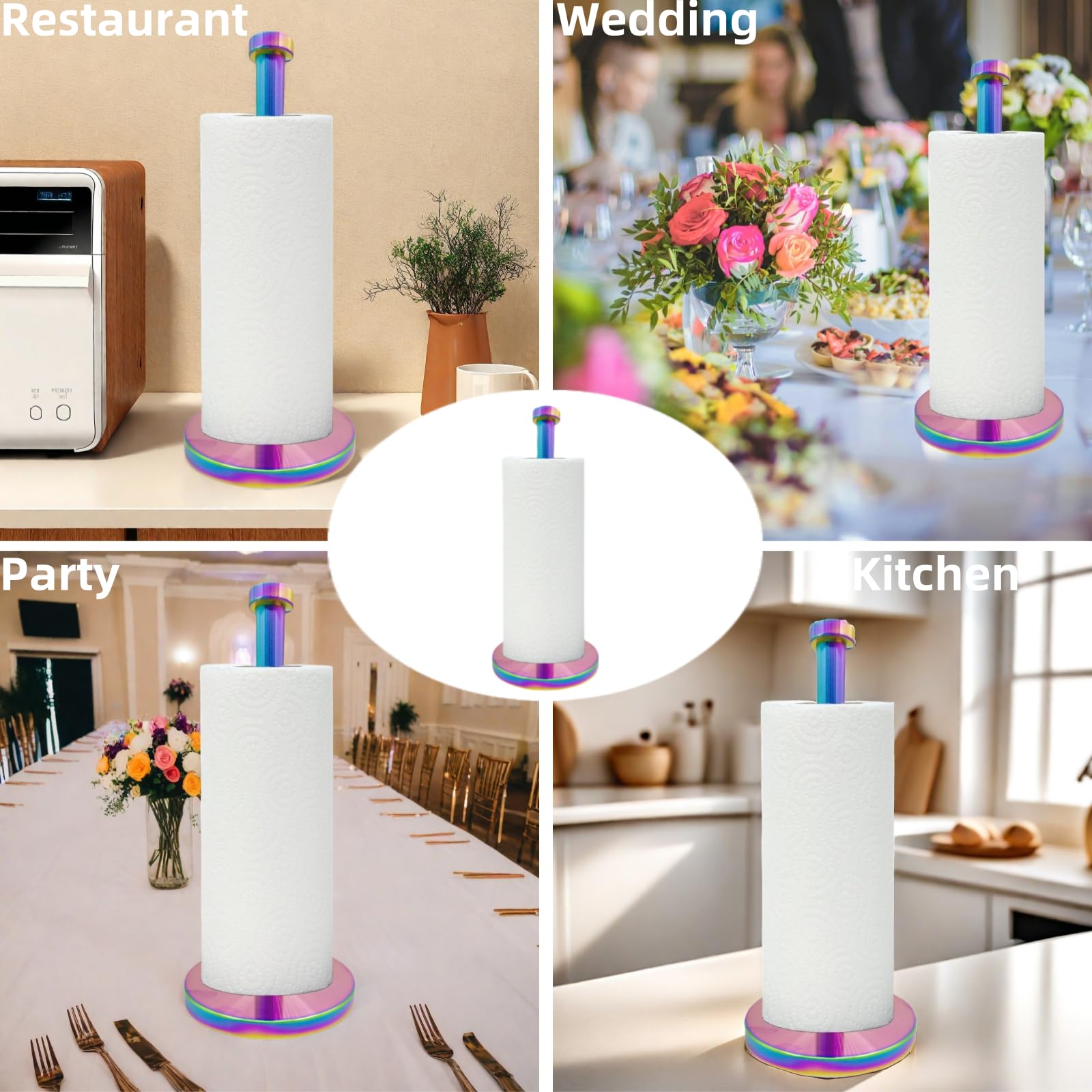 Keiwhsly compatible con varios papeles de cocina para mayor versatilidad.