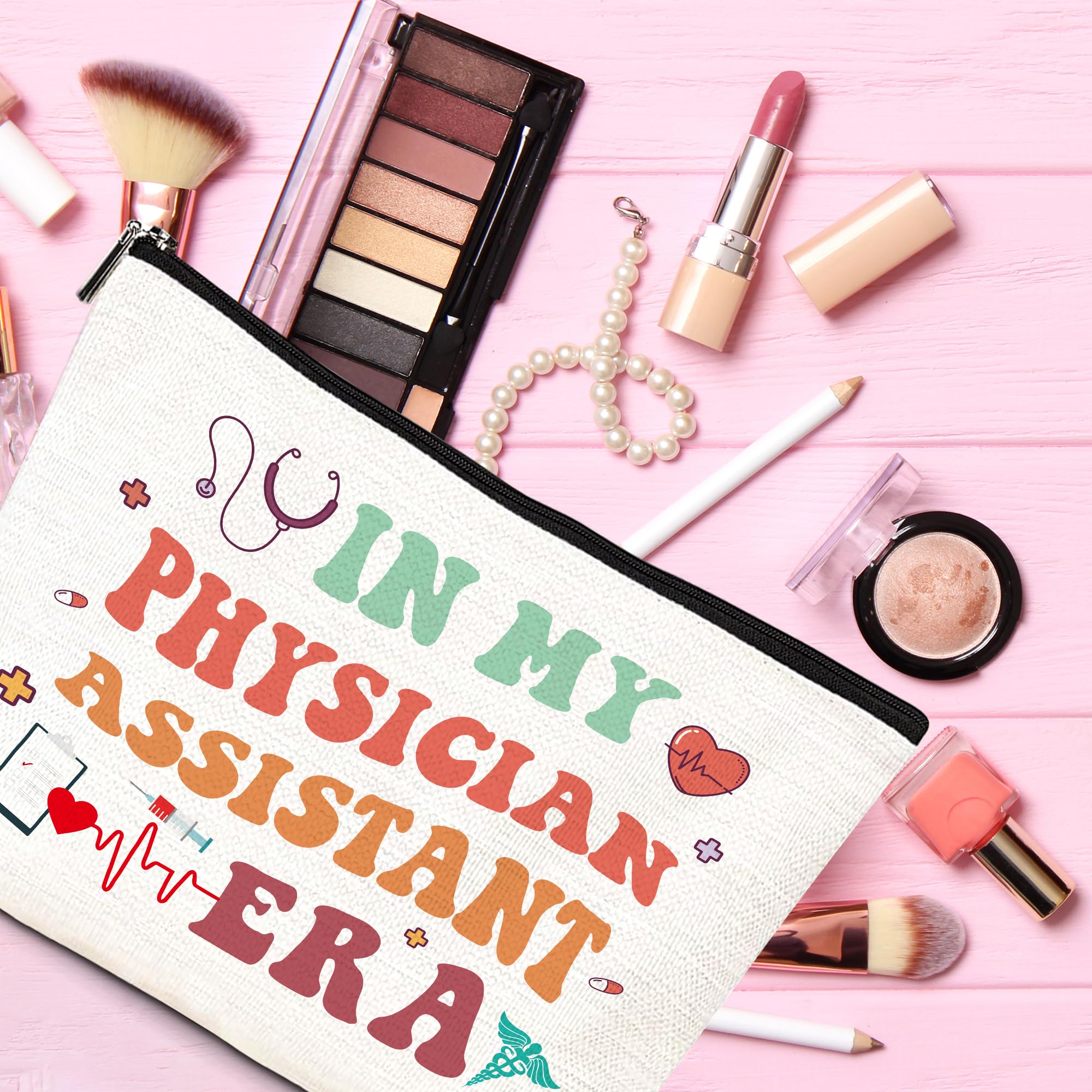 Keluna bolsa maquillaje canvas resistente y fácil de limpiar