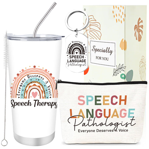 Keluna vaso 20oz logopedia para bebidas calientes o frías durante sesiones y trabajo diario.
