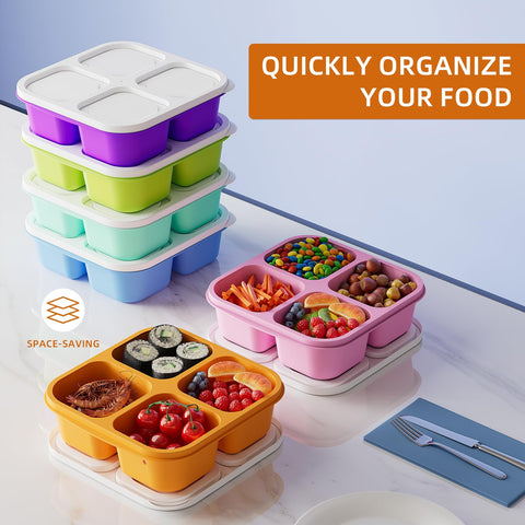 KEMETHY Bento: seguro para microondas y lavavajillas.