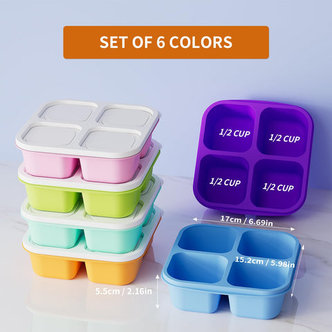 KEMETHY Bento: seis colores para organizar comidas con estilo.