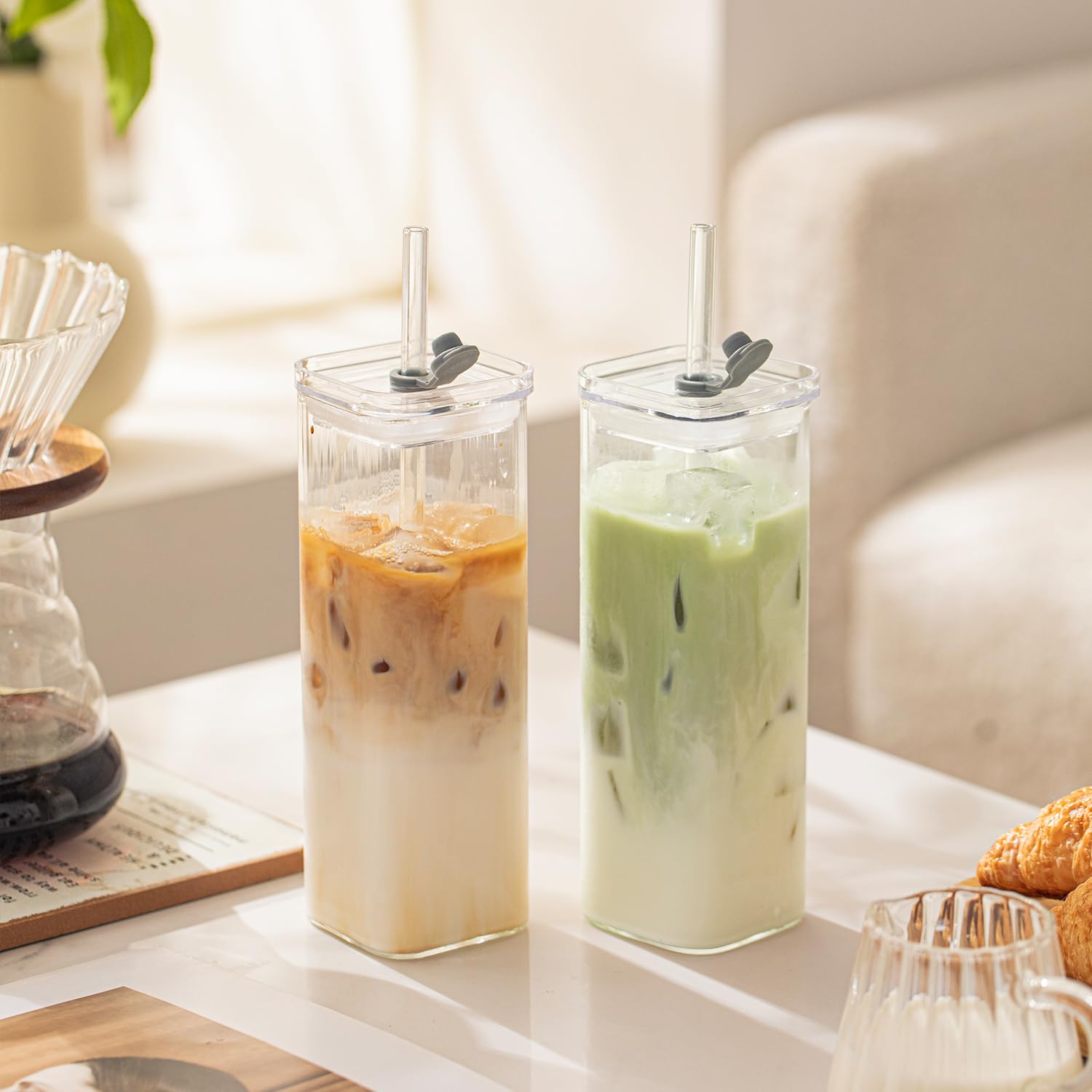 KEMORELA: vaso de 17 oz para café y cócteles, versátil y práctico.