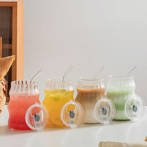 Vaso resistente KEMORELA 540 ml, fácil de limpiar para uso diario.