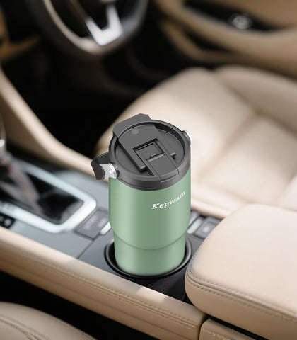 Kepwam taza en portavasos coche: cabe perfectamente para viajes en coche