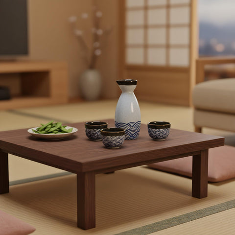 KeQiu regalo de juego de sake, opción elegante para fiestas
