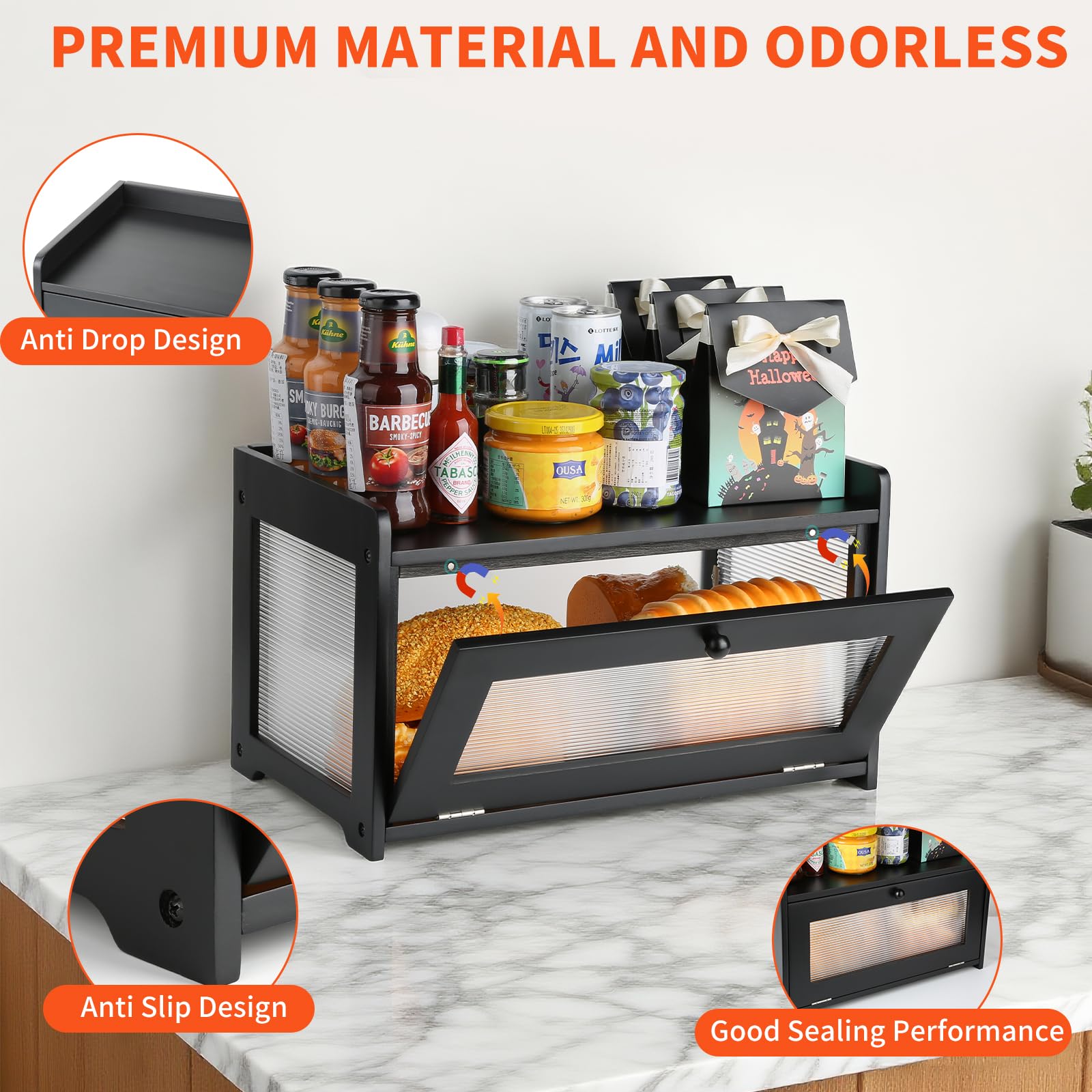 Kerisgo con materiales premium de madera y acrílico sin olor