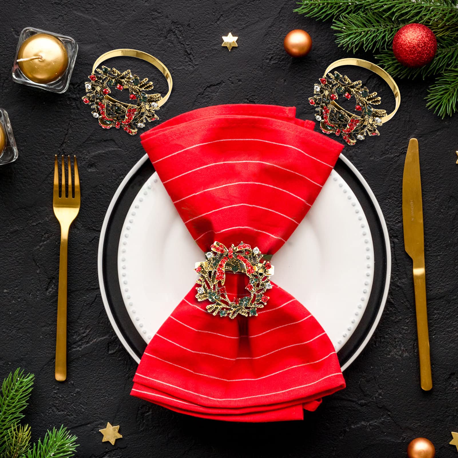 Kesote: presentación ideal para Navidad y bodas, estilo dorado sencillo.