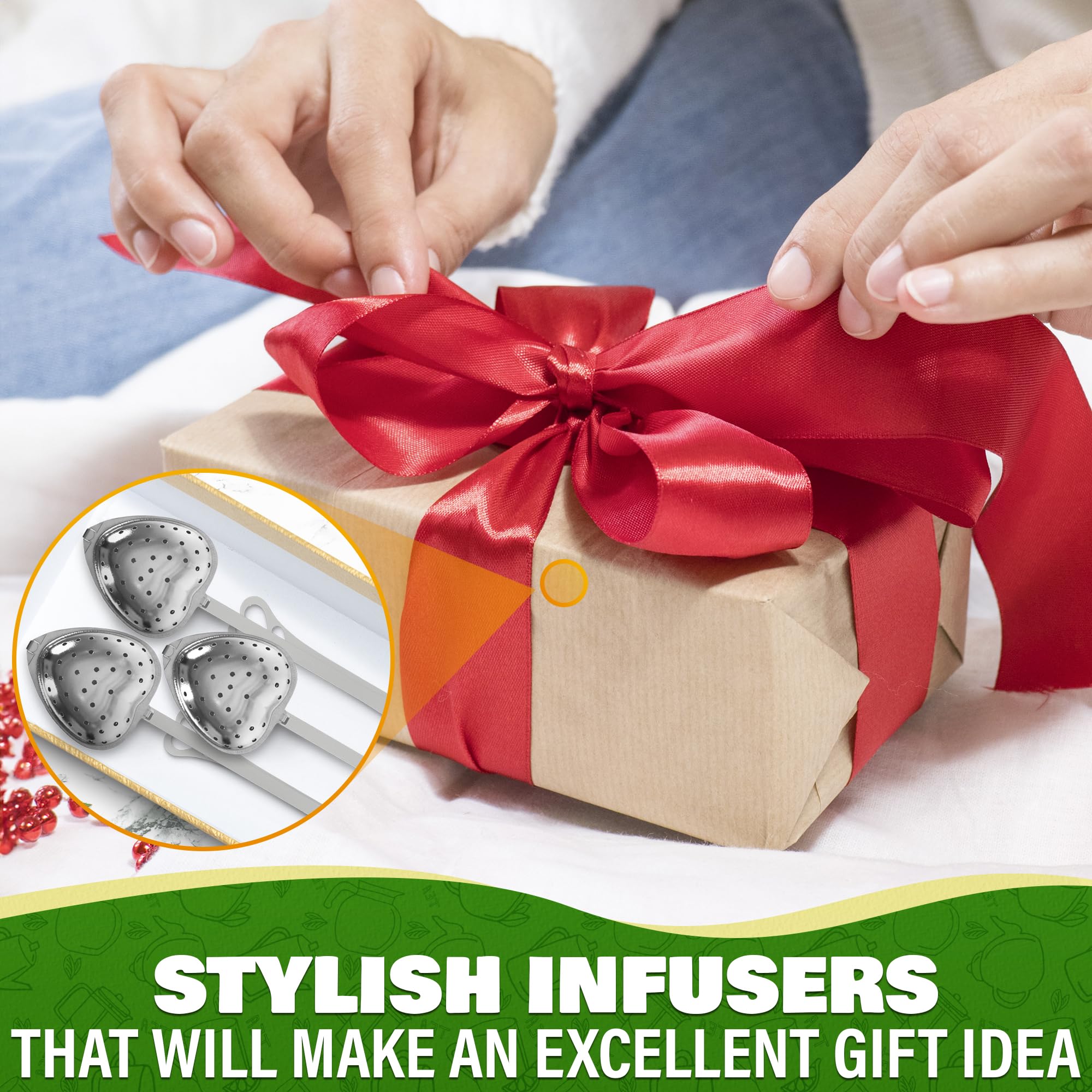 KETAR infusor corazon, regalo significativo para ocasiones especiales.