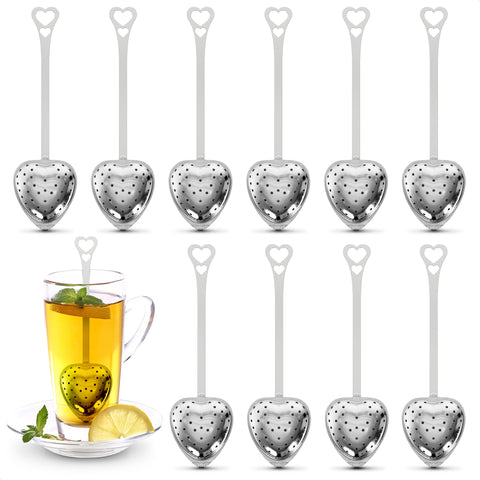 KETAR infusor de te con corazon para hojas sueltas, ideal para una taza.