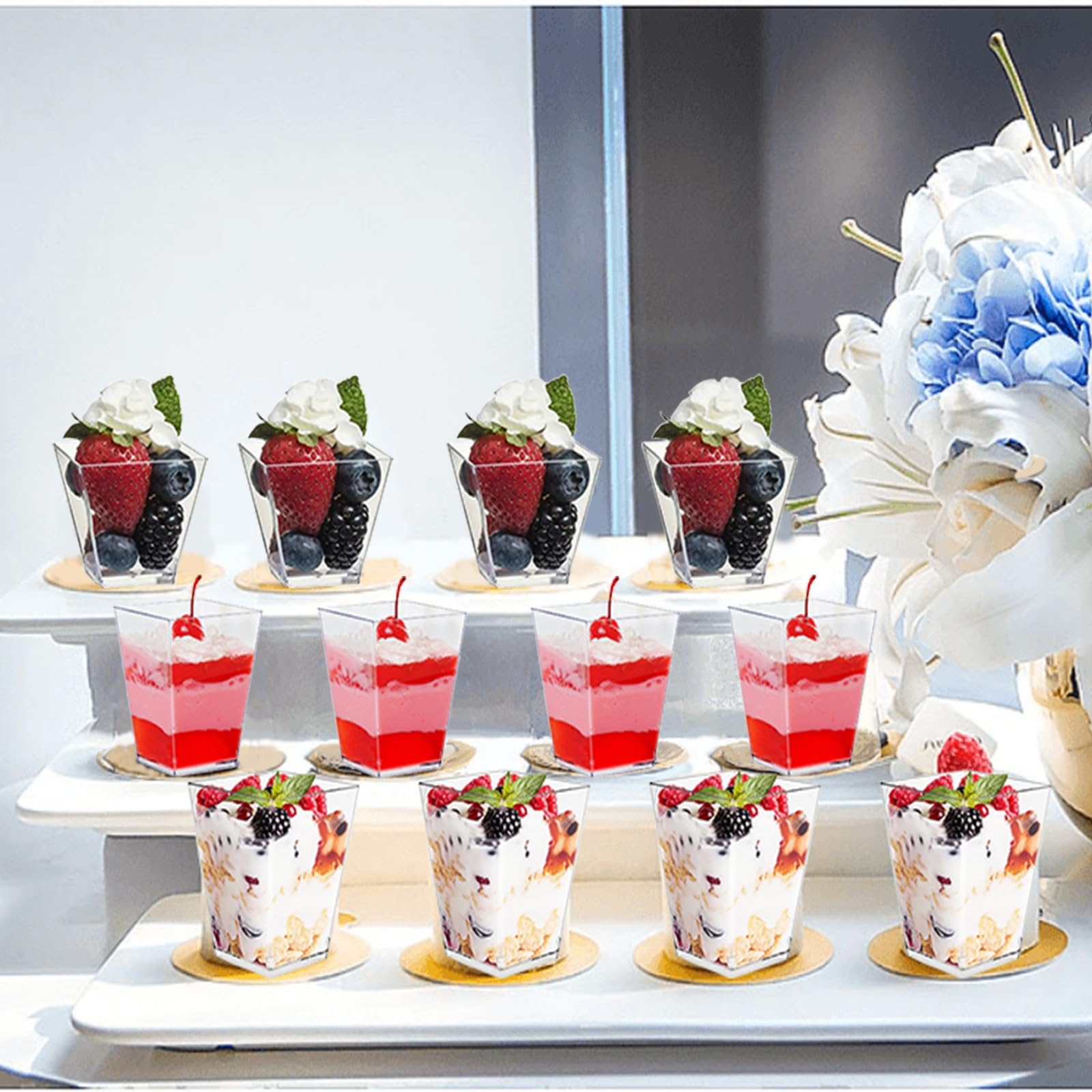 Copas postre KETWOD para eventos y celebraciones