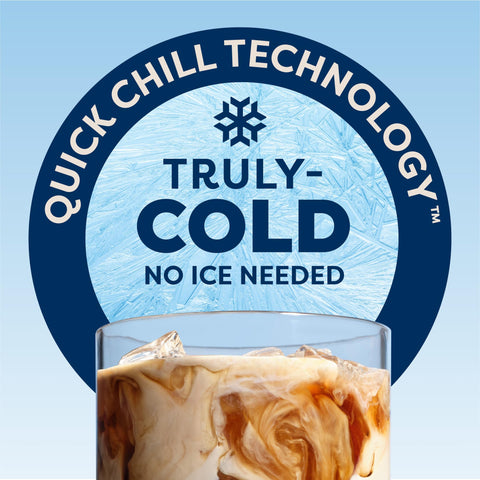 Keurig K-Brew + Chill preparando café caliente para la mañana.