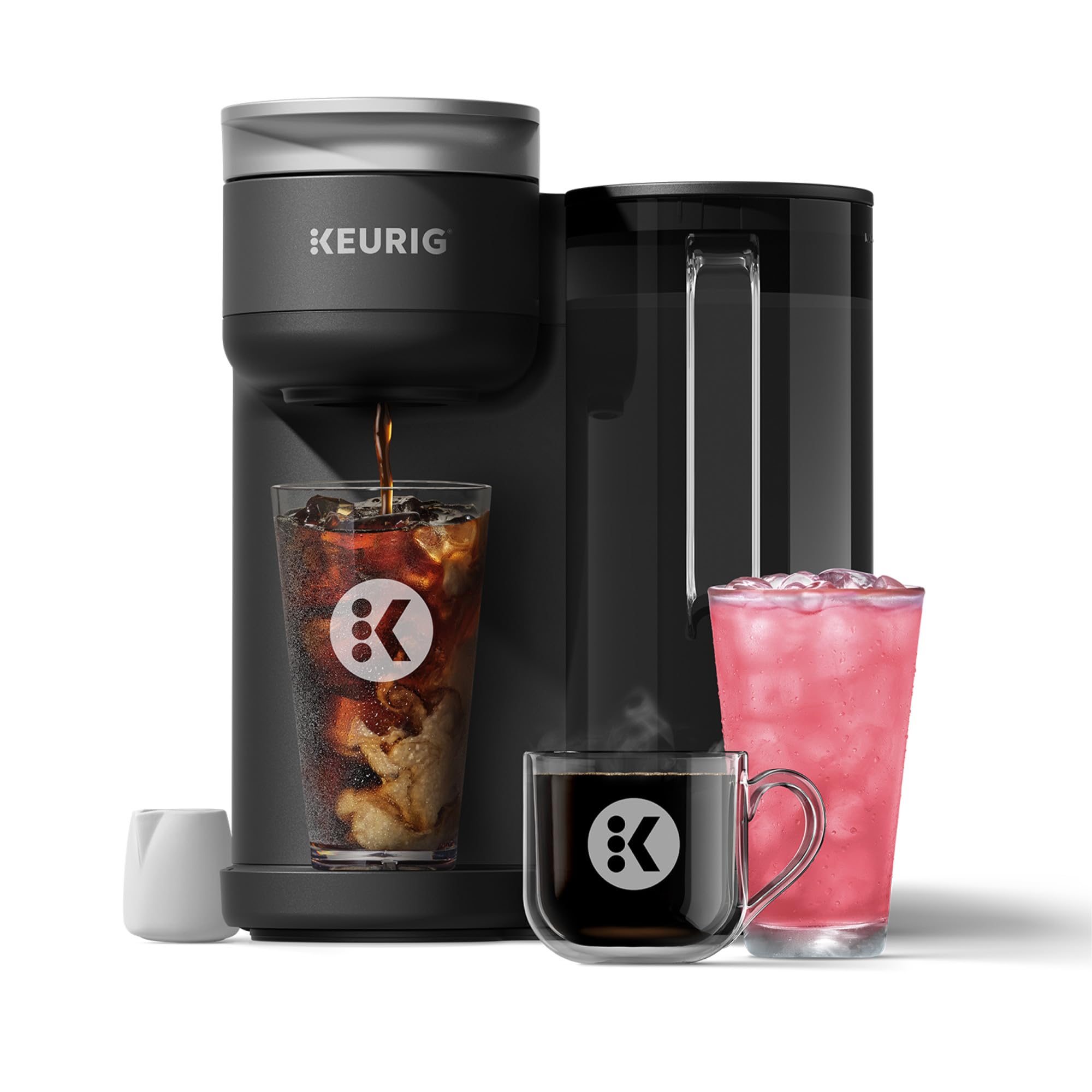 Keurig K-Brew + Chill con chorros de café frío para reuniones.