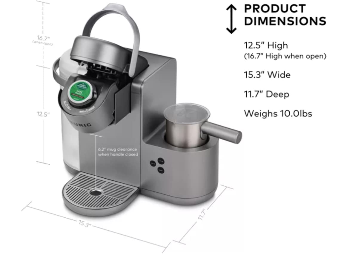 Keurig K-Café C accesorios incluidos para versatilidad en bebidas