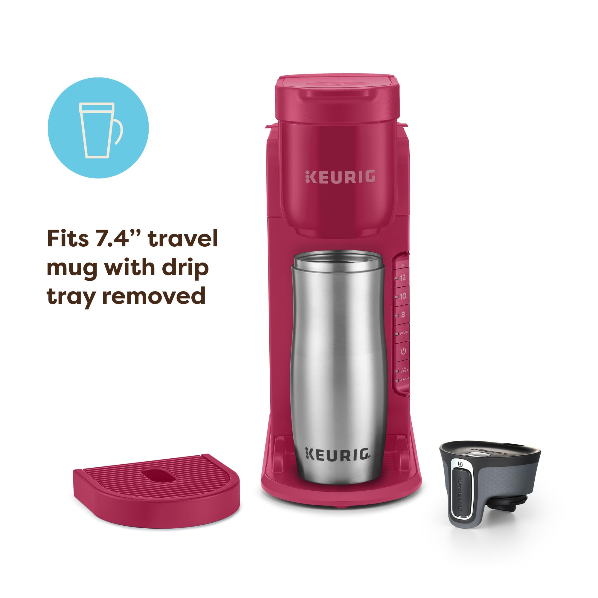 Keurig K-Express diseño moderno que complementa cocinas festivas