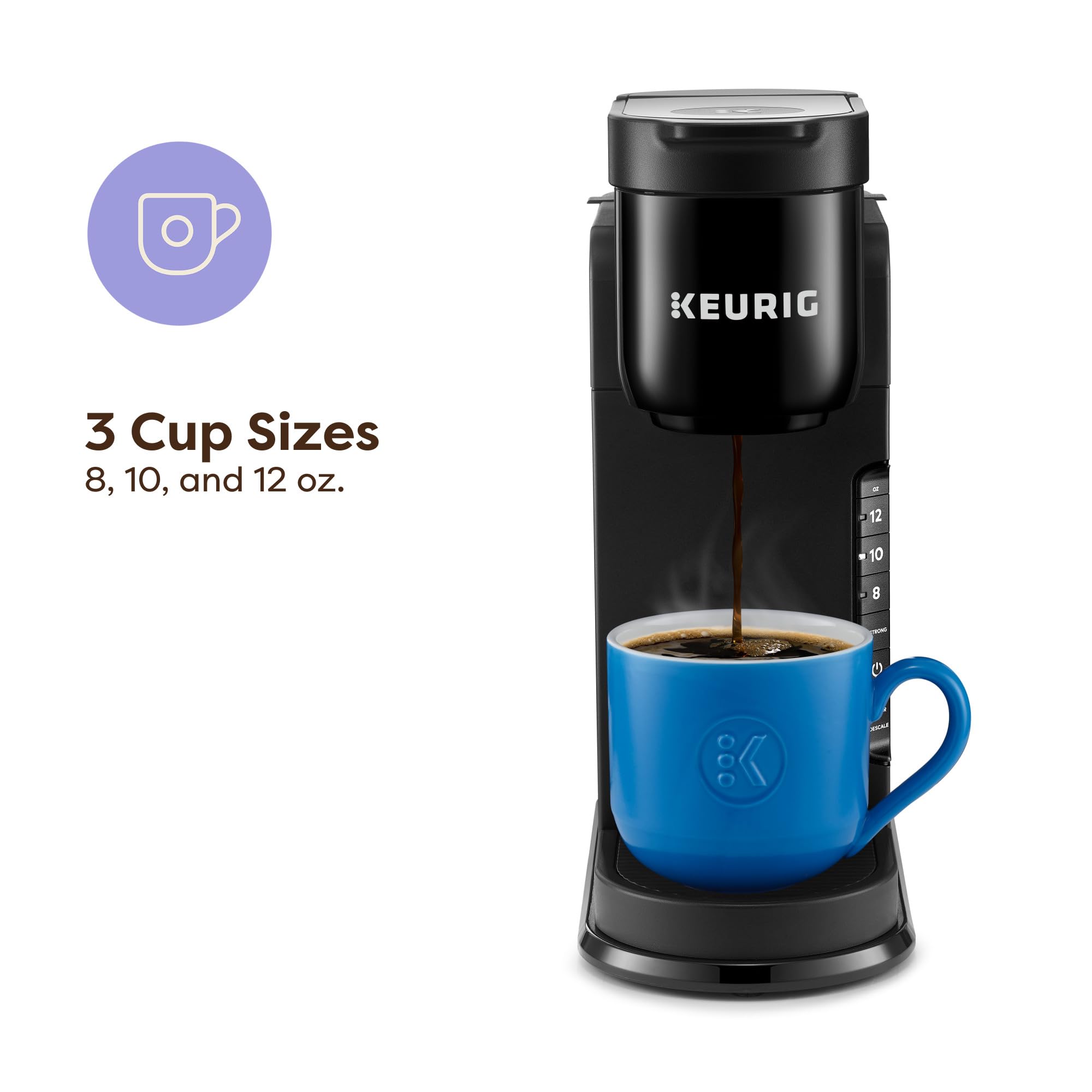Keurig K-Express: preparación rápida para café en minutos.