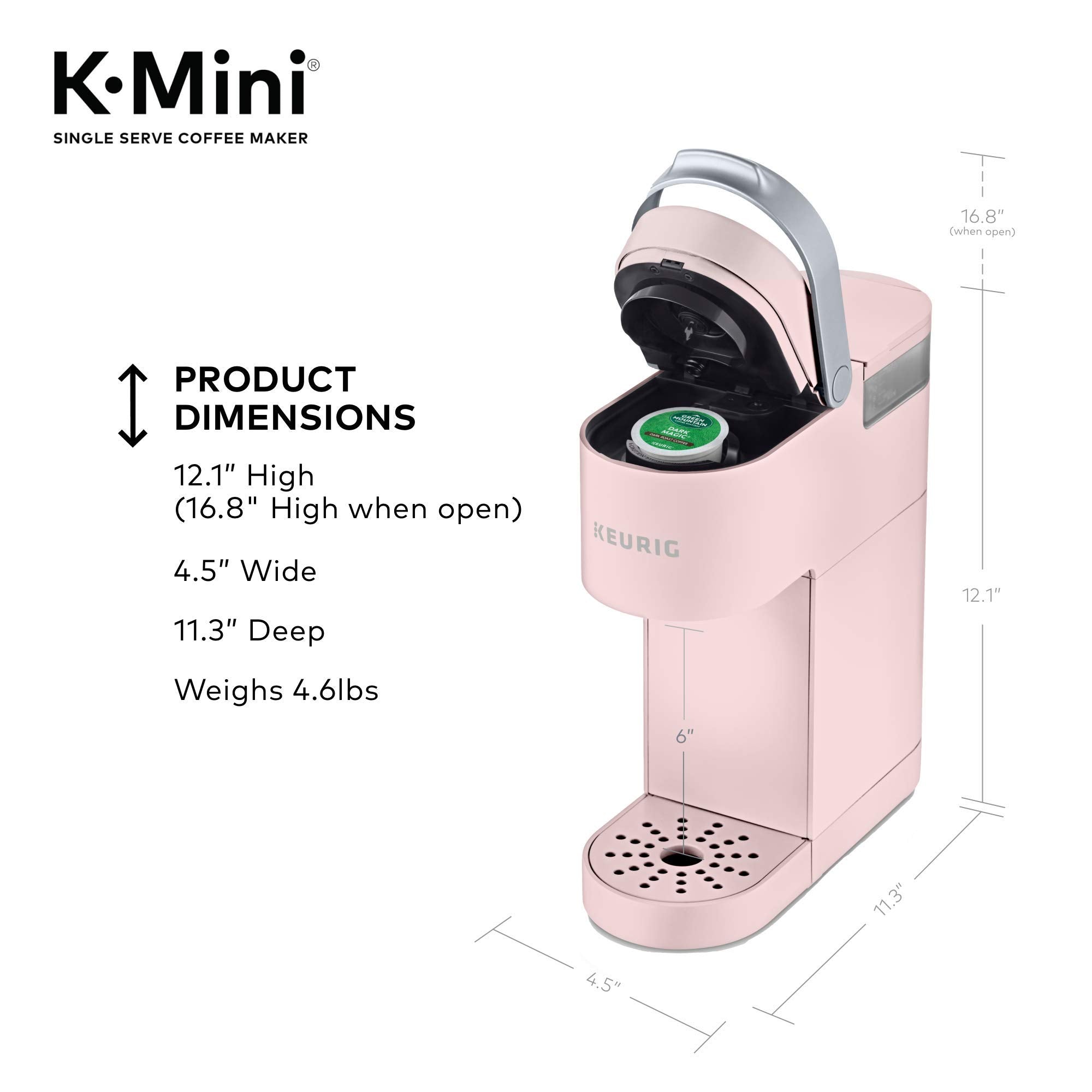 Keurig K-Mini, apagado automático para ahorro de energía