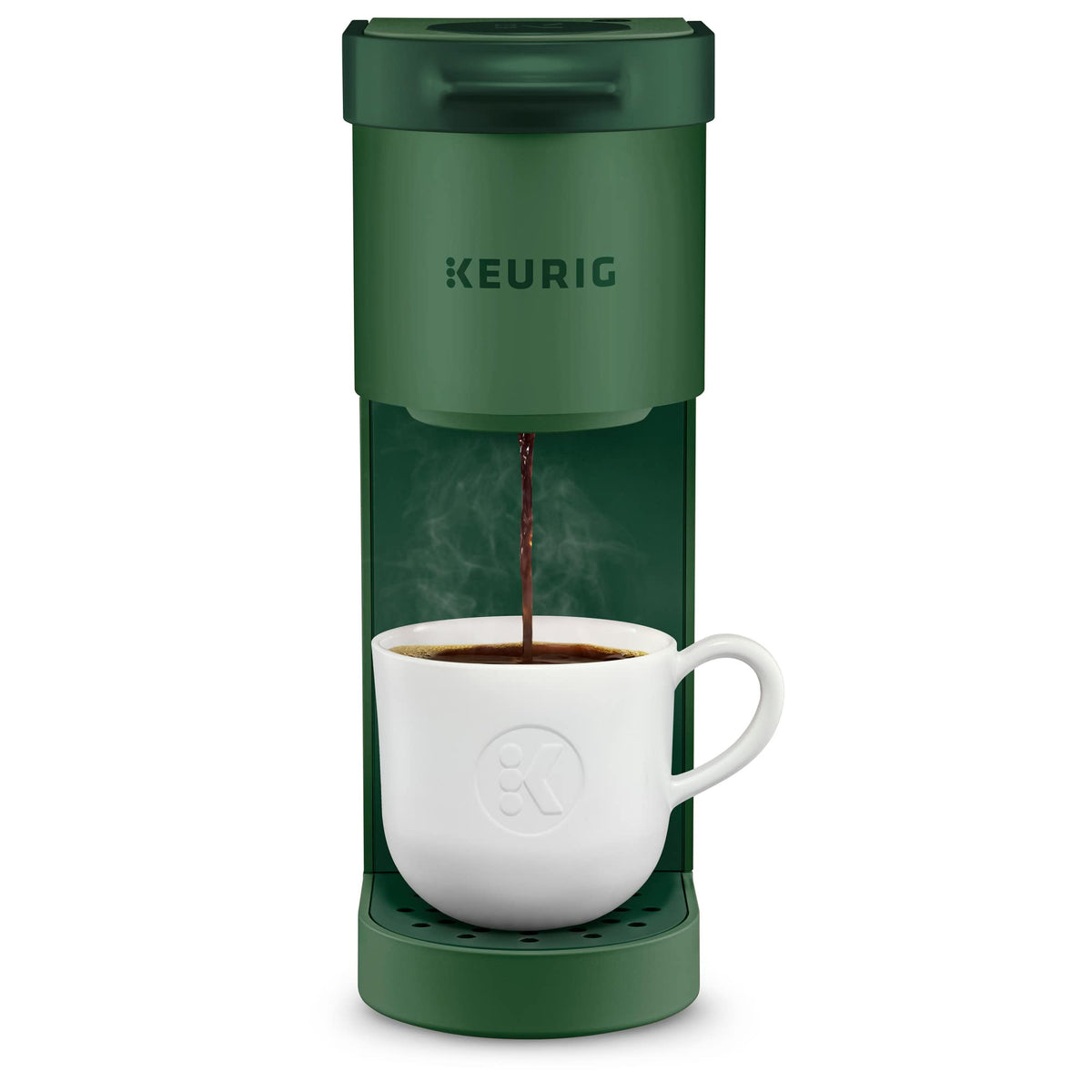 Keurig K-Mini, cafetera de una porción, preparación rápida para cafetería hogareña.