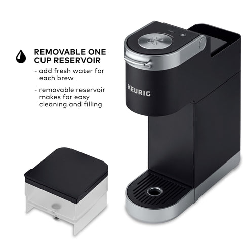 Keurig K-Mini Plus, diseño compacto para cocinas pequeñas.