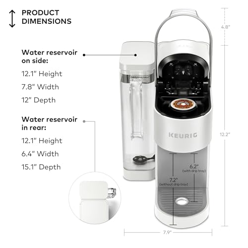 Keurig K-Supreme alerta de descalcificación para mantenimiento sencillo.