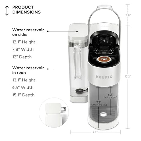Keurig K-Supreme alerta de descalcificación para mantenimiento sencillo.