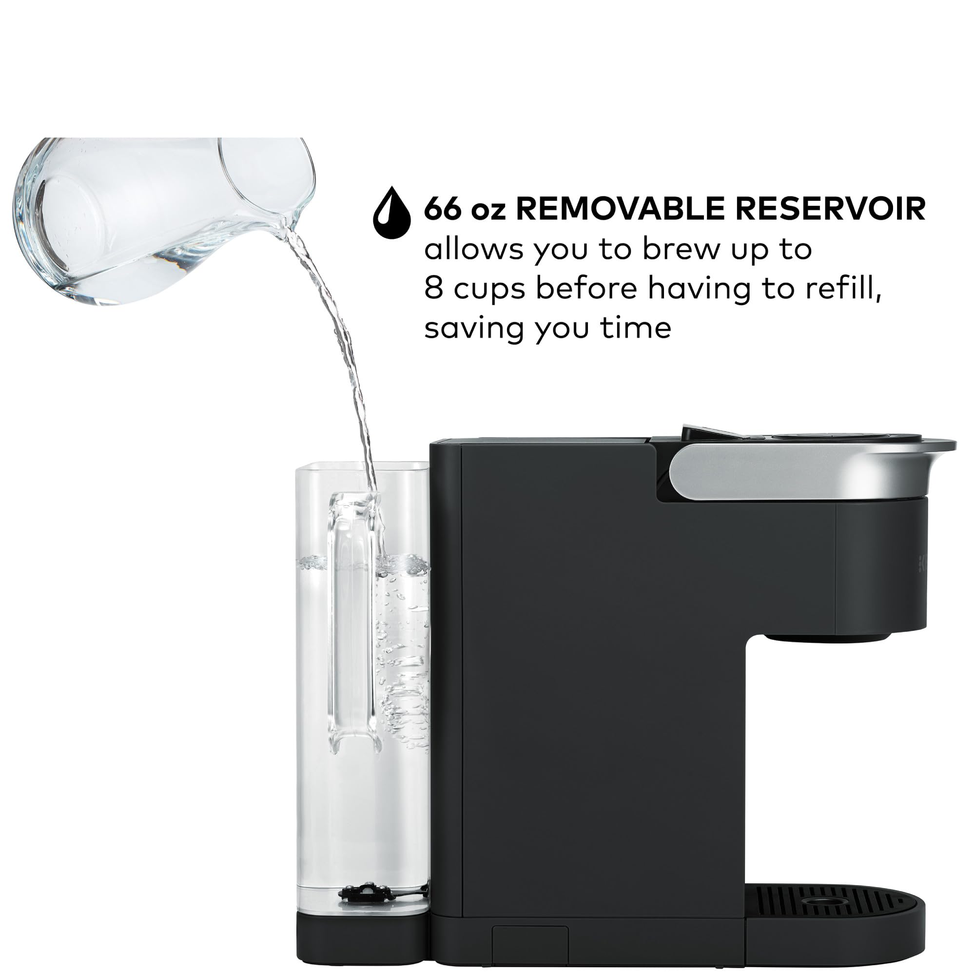 Diseño negro elegante ideal para cocinas modernas.