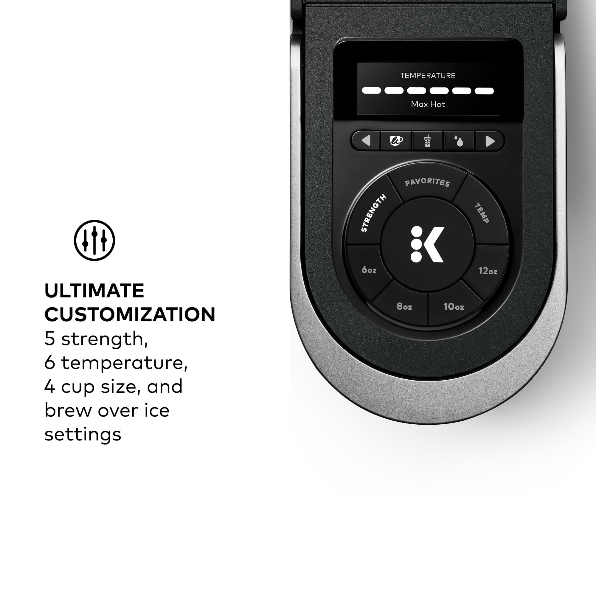 Tecnología BrewID de Keurig identifica cápsula y ajusta sabor.