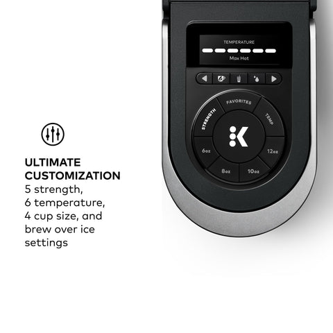 Tecnología BrewID de Keurig identifica cápsula y ajusta sabor.
