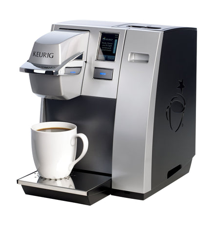 Keurig K155 Office Pro, depósito de 90 onzas para hasta 18 tazas.
