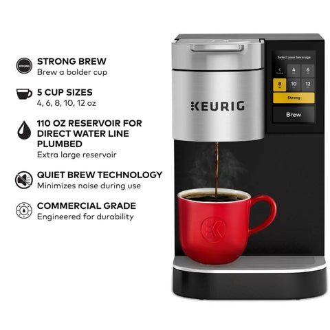 Keurig K-2500 con reservorio de 110 oz para mayor autonomía