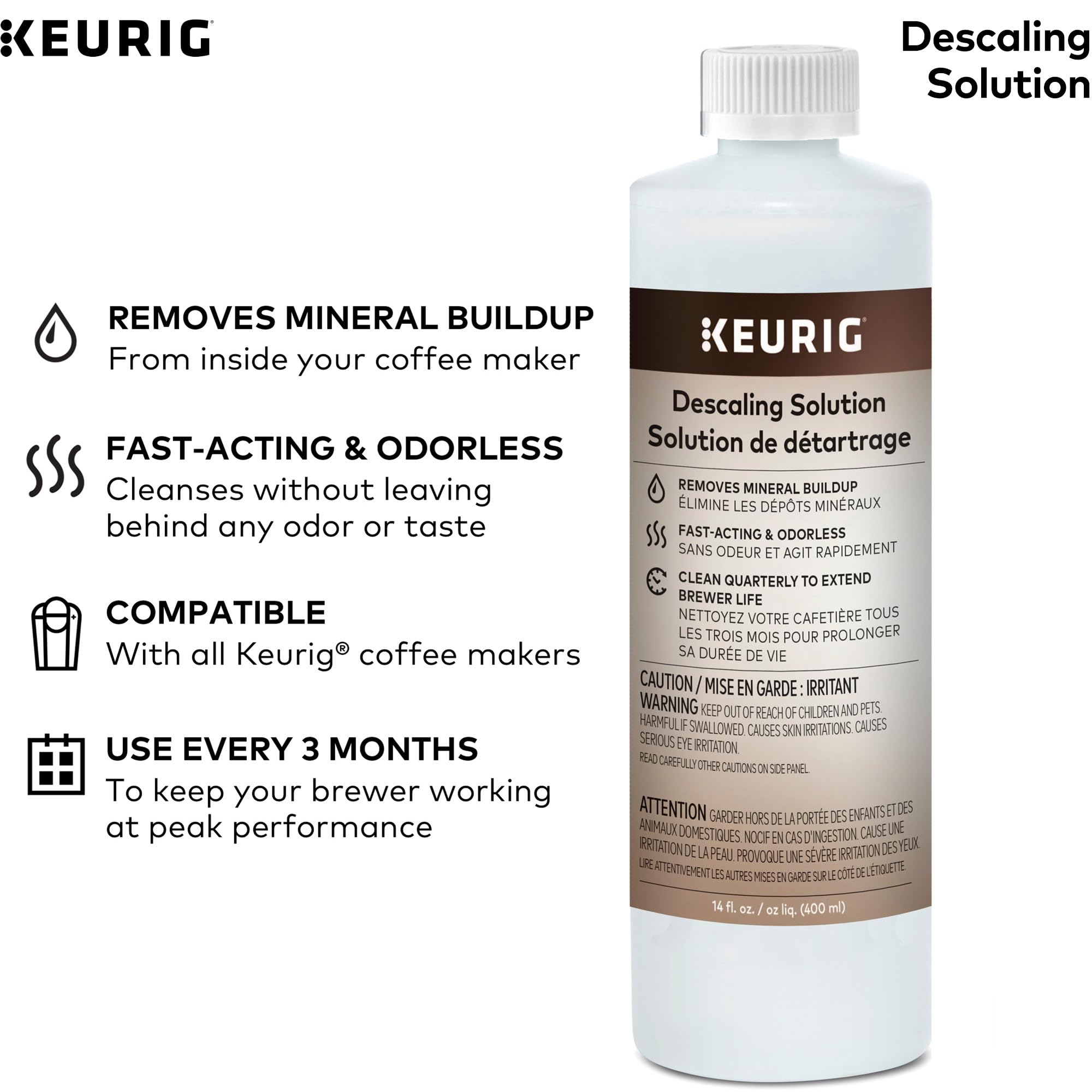 Proceso de enjuague de cápsulas Keurig para limpieza rápida