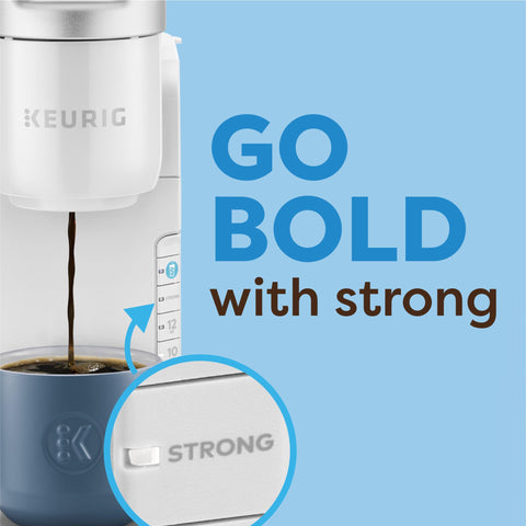 Keurig K-Iced: tres tamaños de bebida para café helado y caliente.