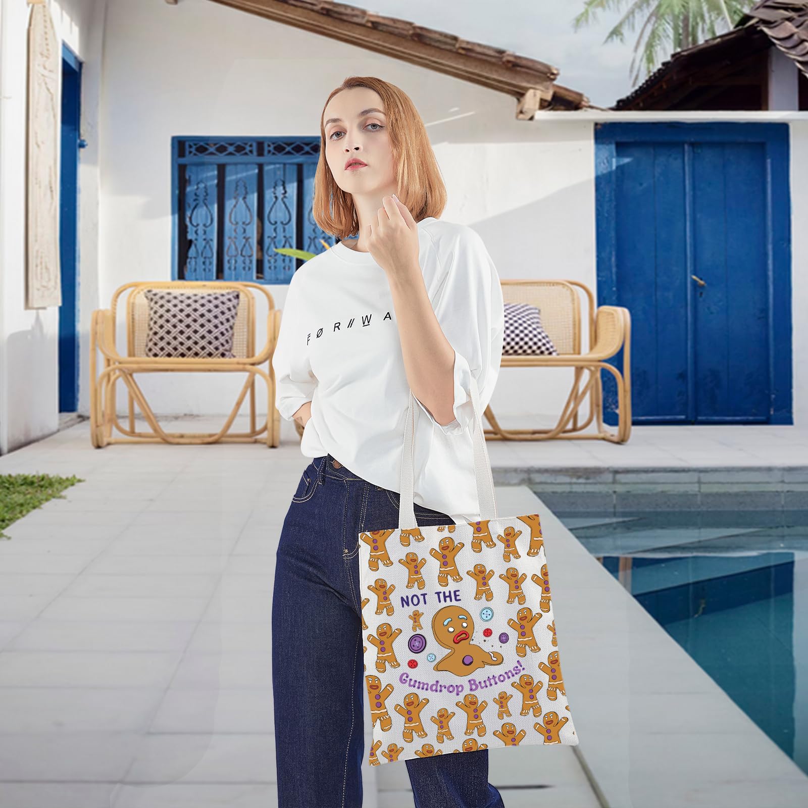 KEYCHIN bolsa tote, limpieza fácil con paño húmedo.