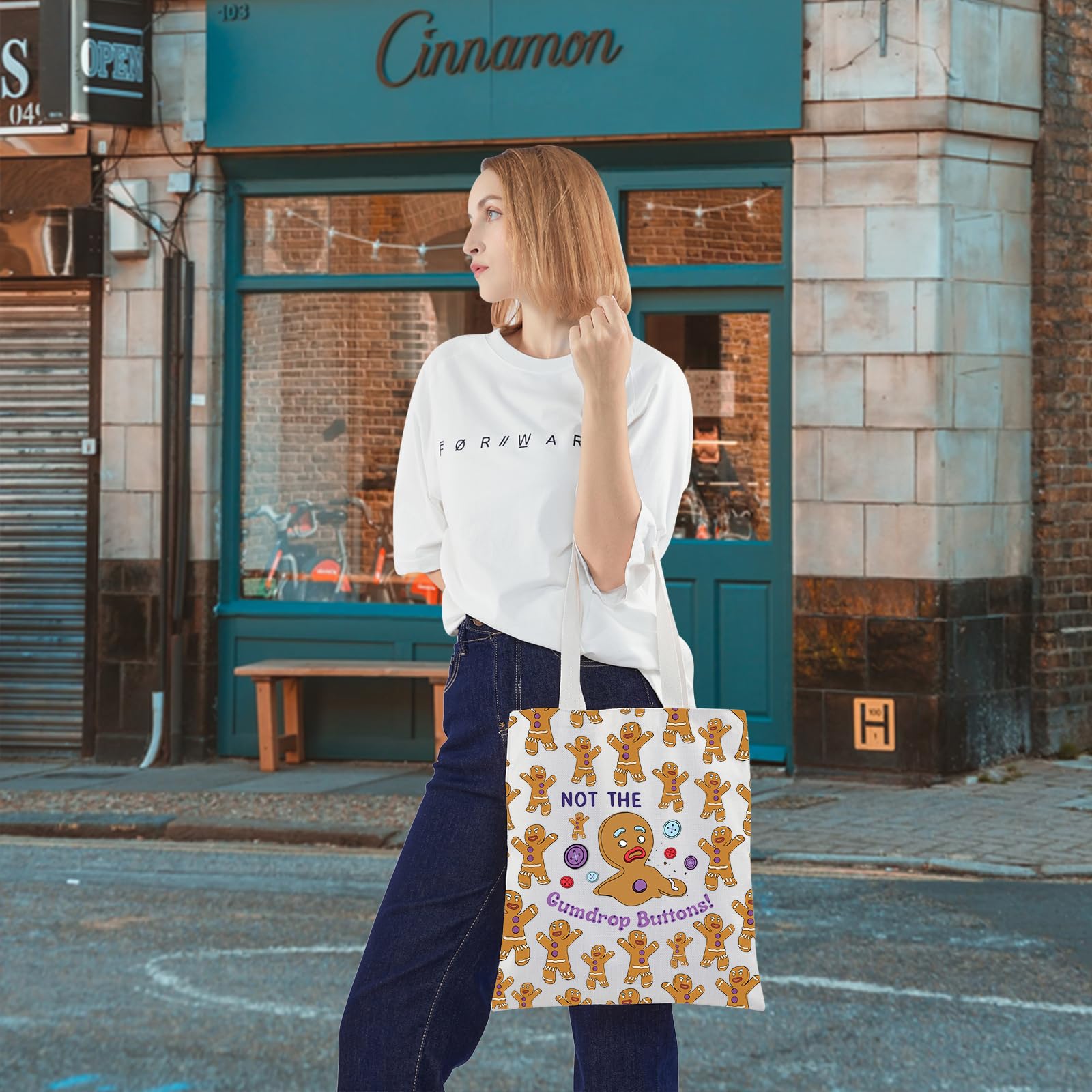 KEYCHIN bolsa tote, revestimiento impermeable exterior para proteger objetos.