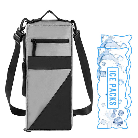 KGMCARE bolsa enfriadora para golf mantiene 6 latas frías durante el recorrido.