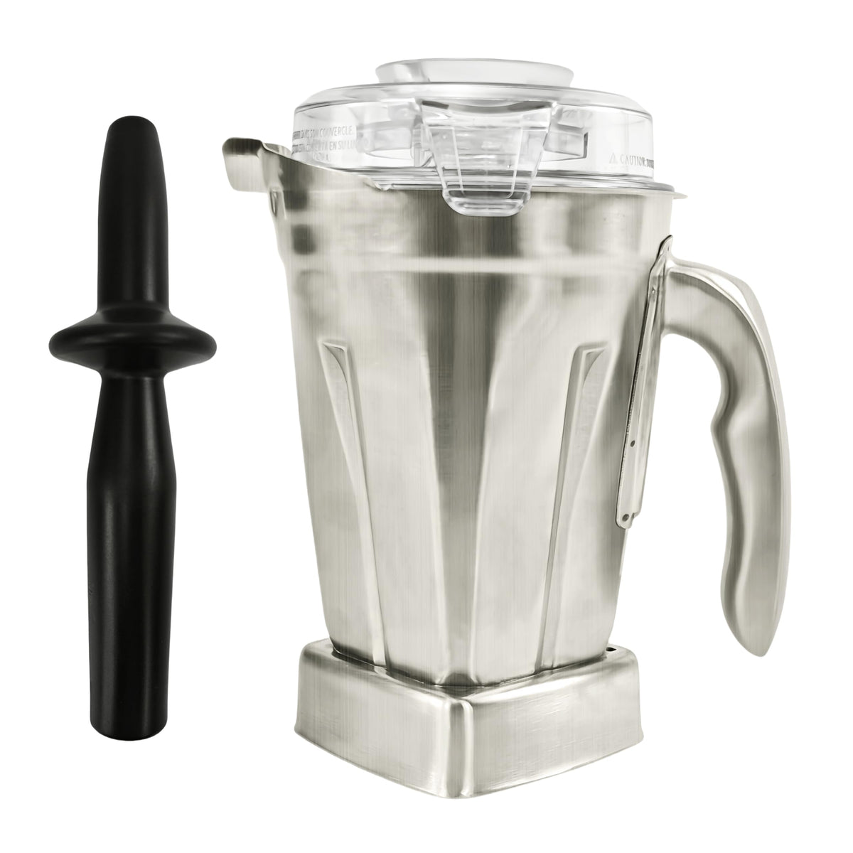 KGOJOY Contenedor de acero inoxidable 48oz, duradero para licuadoras y mezclas diarias.