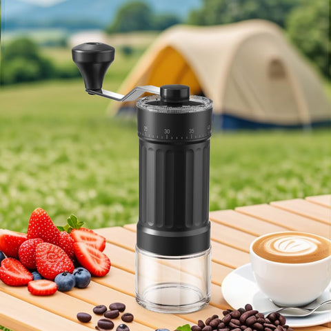 Molinillo de KharWette ideal para café expreso, prensa francesa y vertidos.