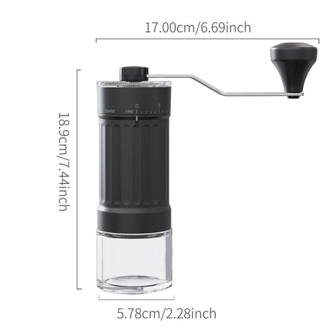 Tanque de granos de vidrio alimentario, transparente y fácil de ver.