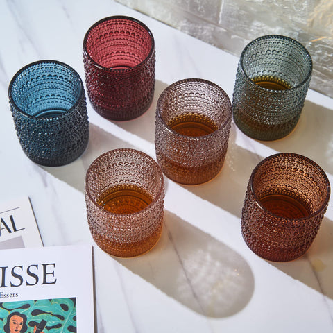 Regalo Khen: vasos de vidrio de 11 oz para casa y celebraciones